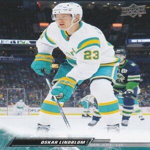 Oskar Lindblom - 2022/2023 Upper Deck Extended Series Hockey Card